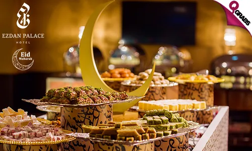 Eid Al Adha Lunch OR Dinner Buffet + Pool Access at Ezdan Palace Hotel!
